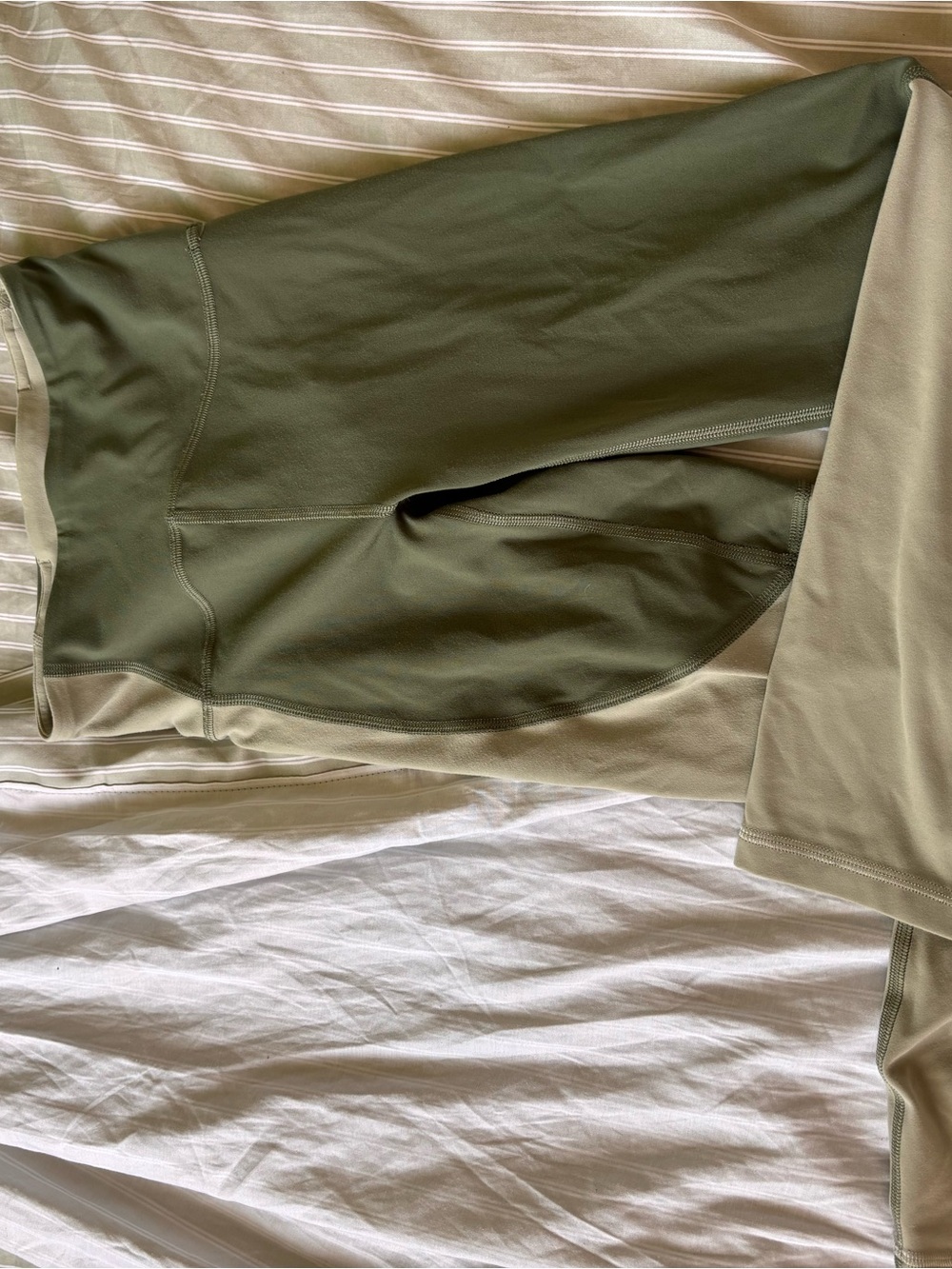 lululemon athletica sage green high-rise leggings
